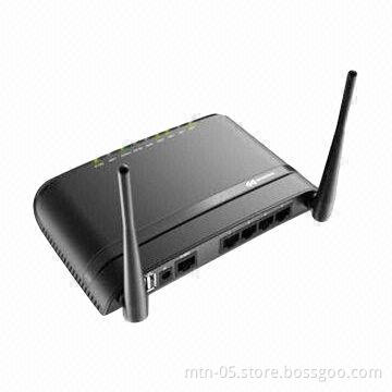 300Mbps Wireless Broadband Router with 2 MIMO Fix/Removable 3dBi Antennas